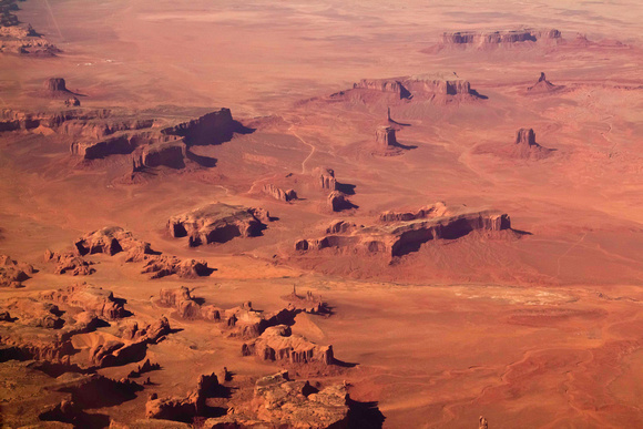 Monument Valley from the air